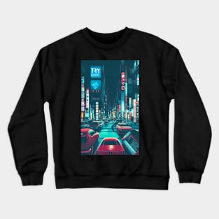 Explore the Amazing City of Tokyo Crewneck Sweatshirt